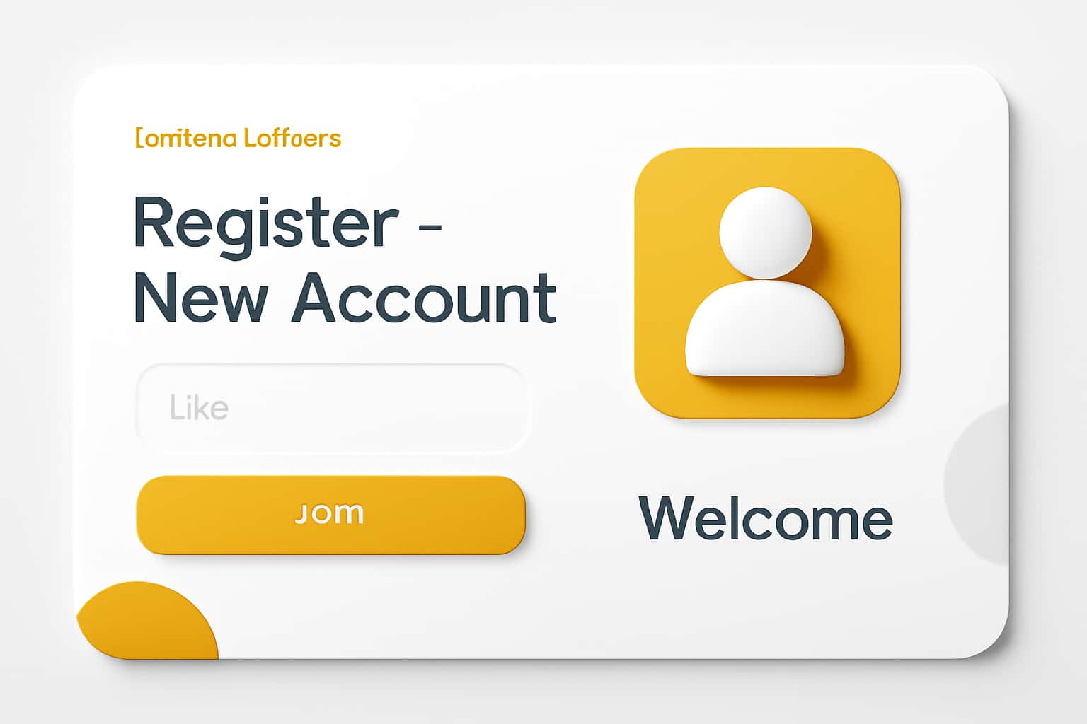 Tashan Lottery Register - New Account Interface