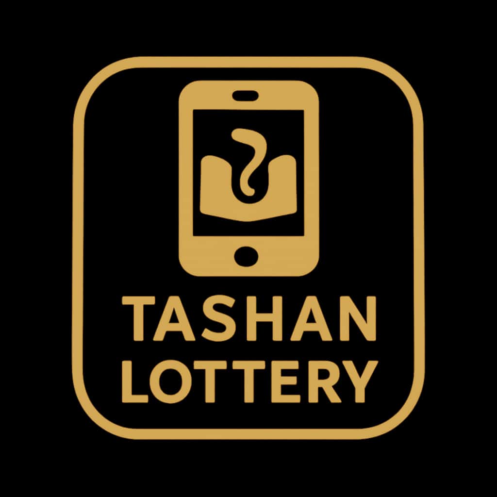 A badge representing the Tashan Lottery app guidance.