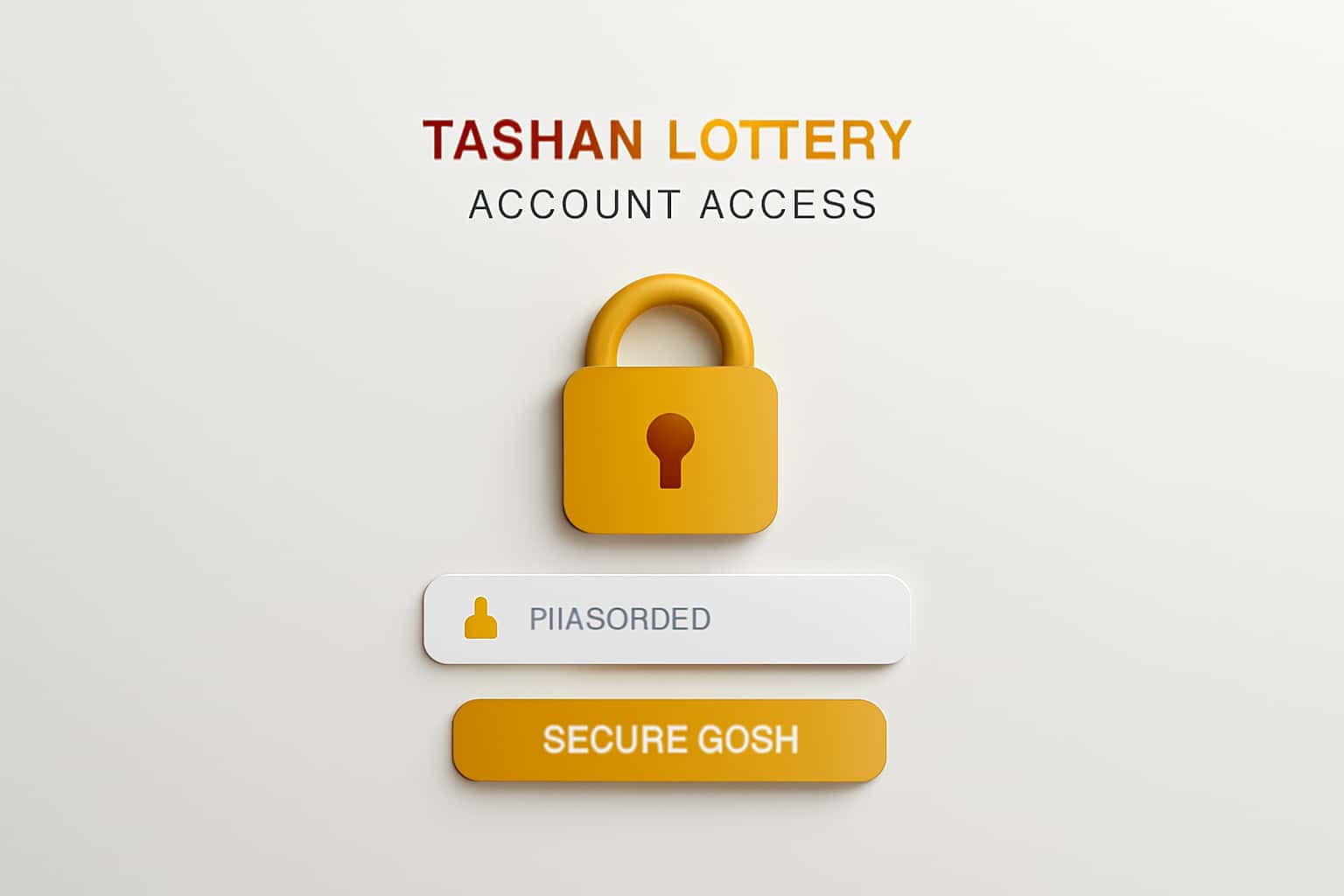Tashan Lottery Account Access Interface