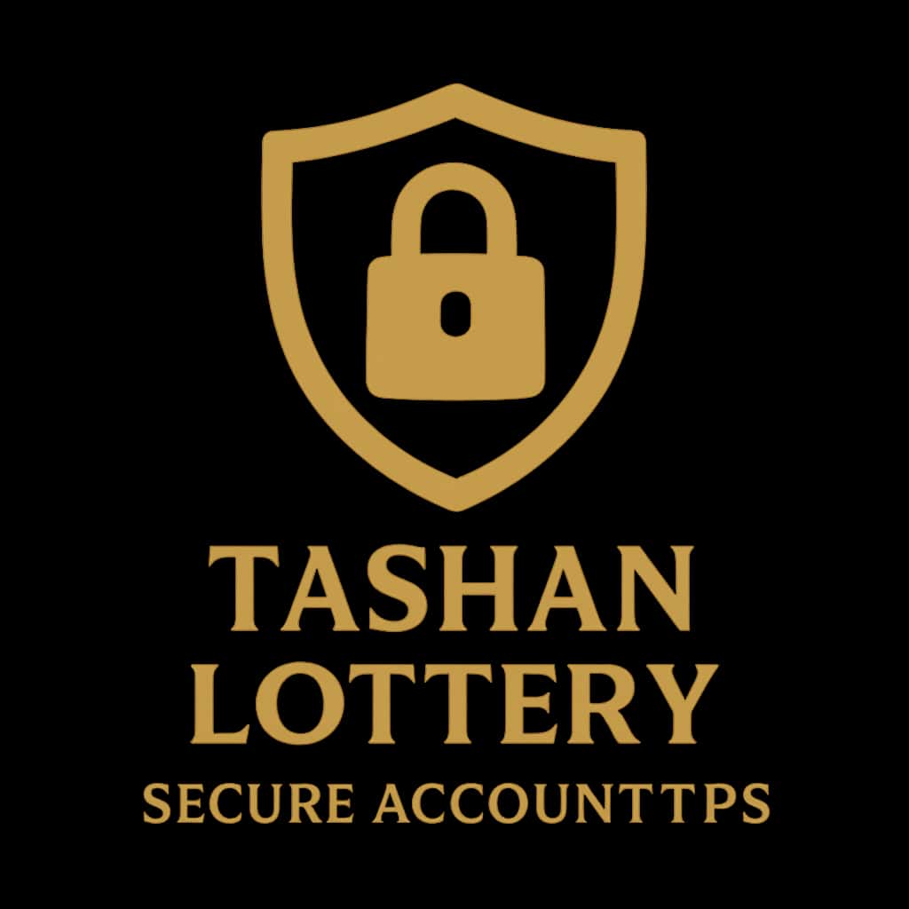 A badge representing account security tips for Tashan Lottery.