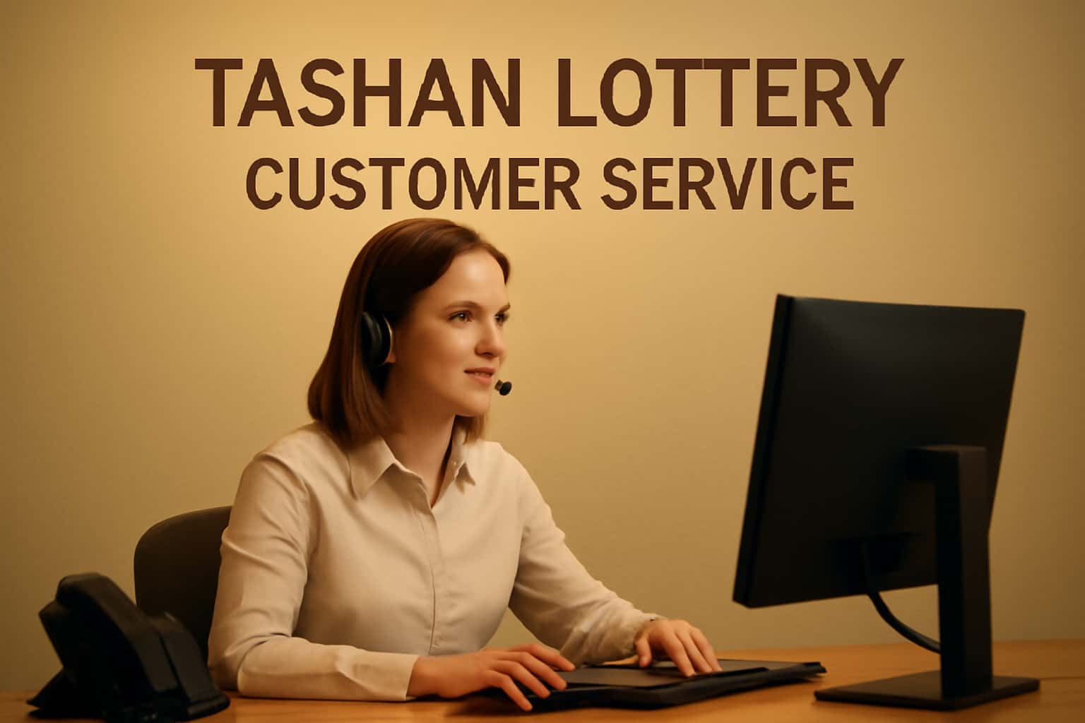 A visual representation of Tashan Lottery Customer Service showcasing support resources.