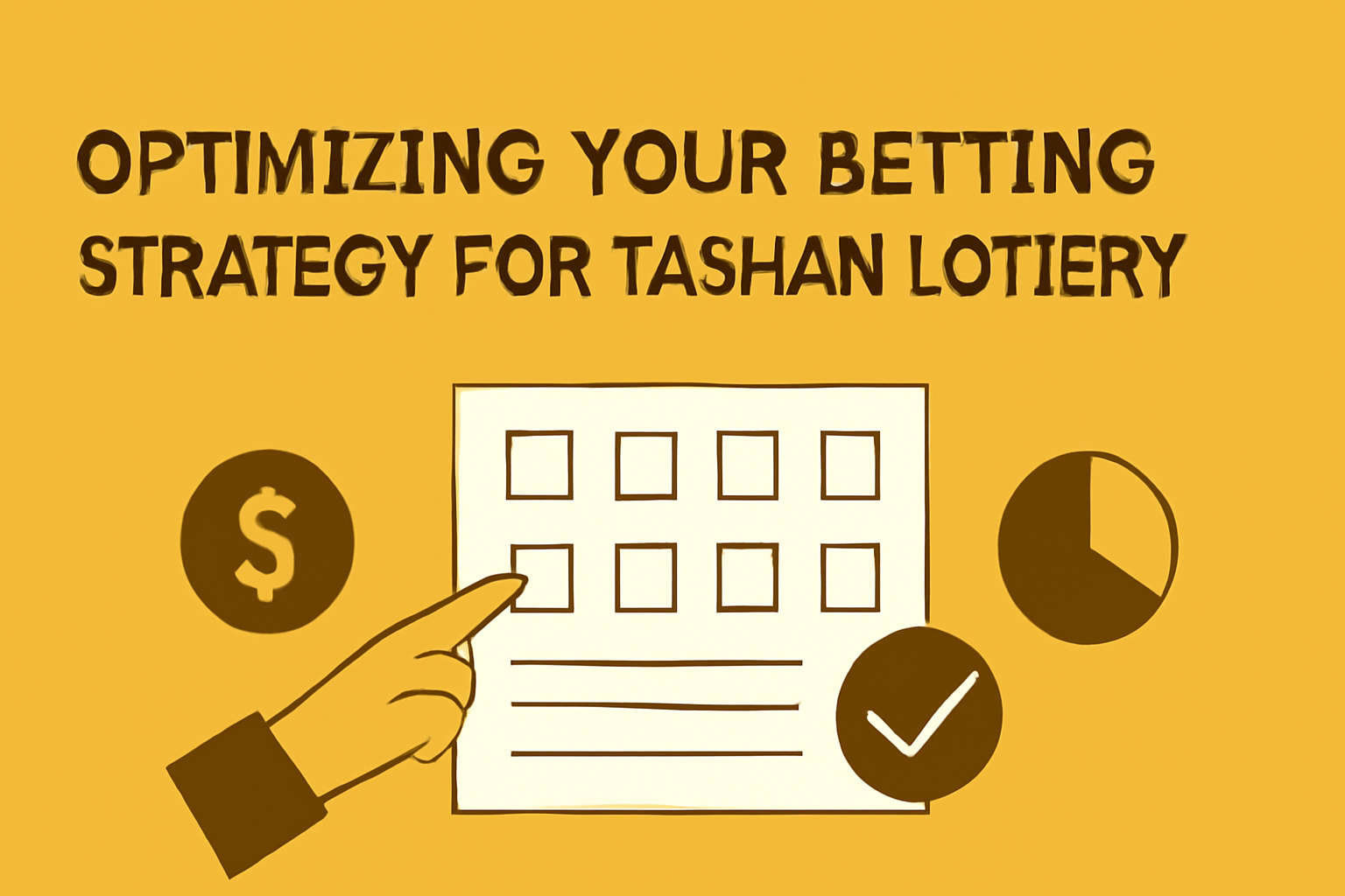 An informational graphic depicting the requirements for the Tashan Lottery application.