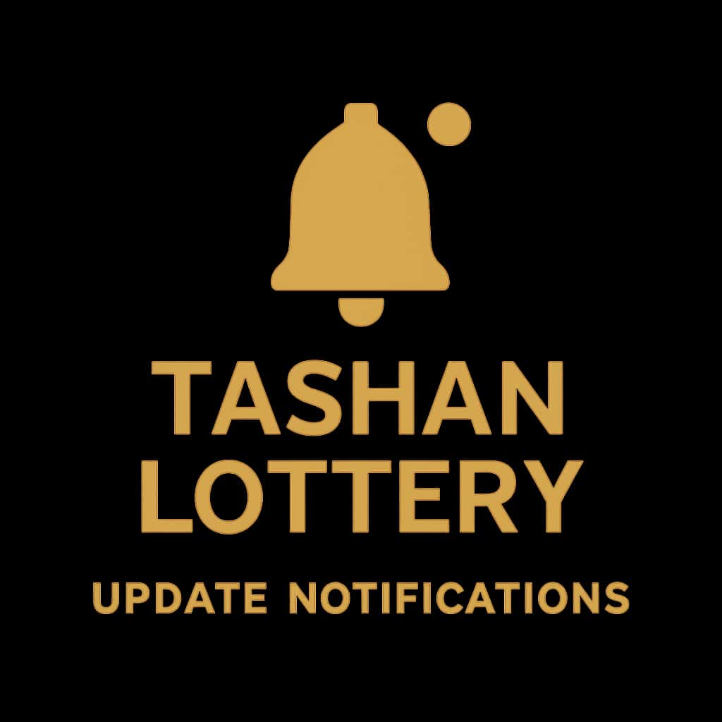 Icon representing Tashan Lottery Update Notifications.
