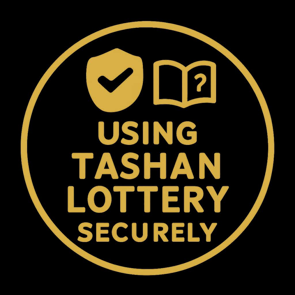 An icon symbolizing the secure use of Tashan Lottery.